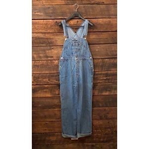 Vintage 90’s carpenter style denim bib overalls